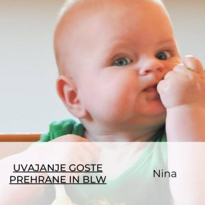 Uvajanje goste prehrane in metoda BLW – koščki